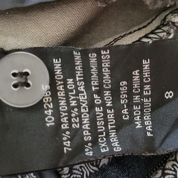 Mario Serrani Pants size 8 - Picture 5 of 5